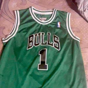 Chicago Bulls Derrick Rose St Patrick’s Day Jersey